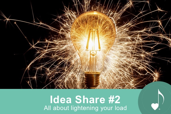 Piano Teaching Idea Share #2 - How to lighten your load