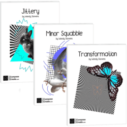 Jiittery Minor Squabble Transformation piano solos by Wendy Stevens | Late Elementary Energy Bundle