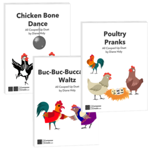 All Cooped Up Halloween Duets by Diane Hidy