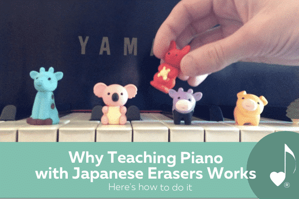 How and Why Teaching Piano with Japanese Erasers Works