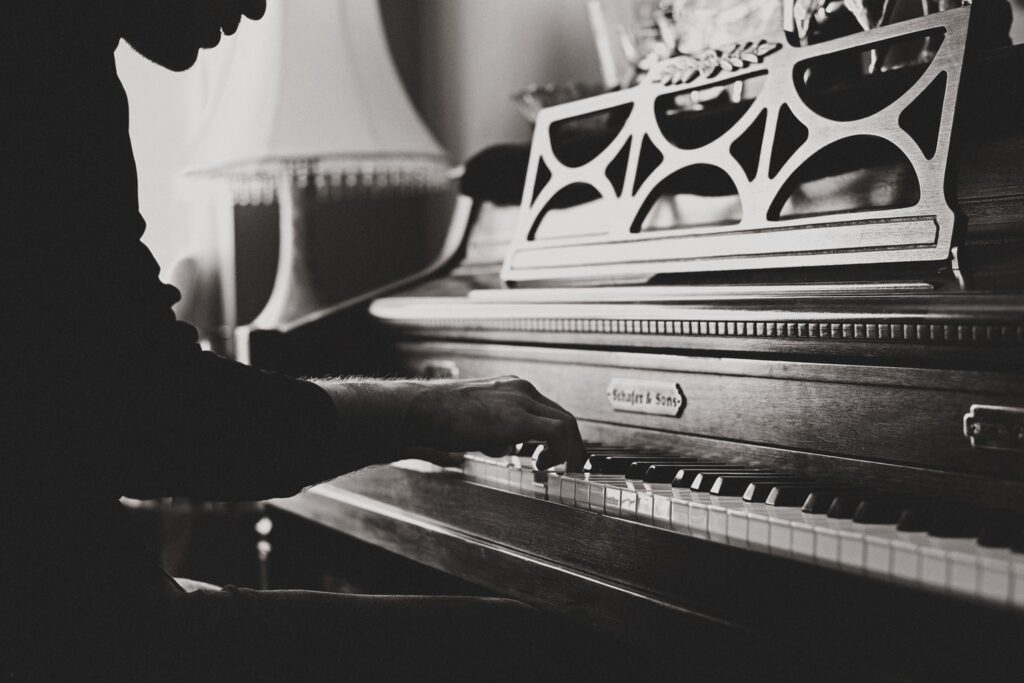 New Limited Edition Stickers. Student practicing for recital. 