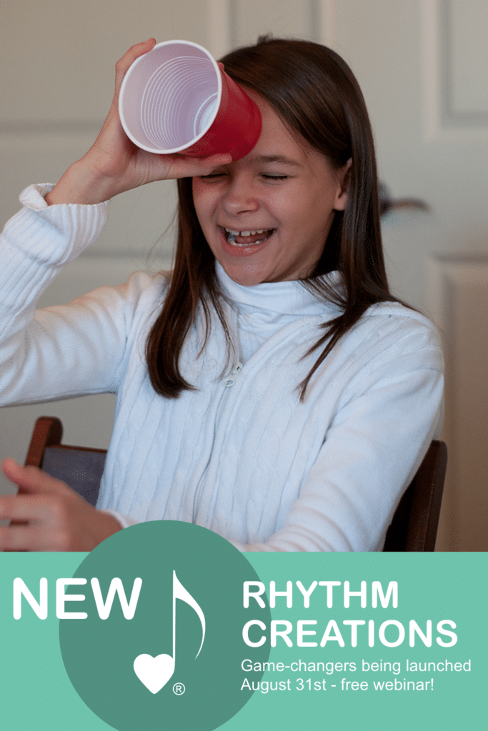 August Webinar: Exciting New Creations for Rhythm Cup Explorations® and Rhythm Menagerie™!