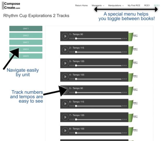 rhythm cup streaming tracks bundle; Rhythm Cup Explorations 2 + Streaming Tracks Bundle