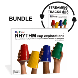 My First Rhythm Cup Explorations + Streaming Tracks Bundle