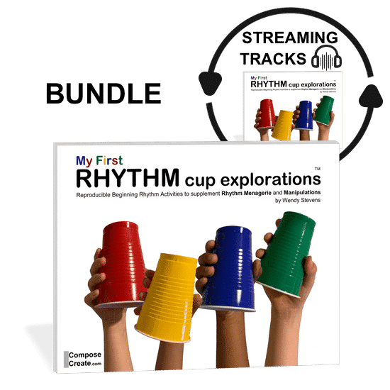 My First Rhythm Cup Explorations - Preschool and Kindergarten Rhythm