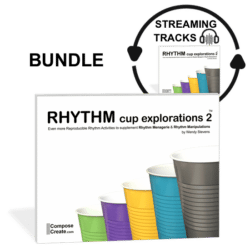 My First Rhythm Cup Explorations - Preschool and Kindergarten Rhythm