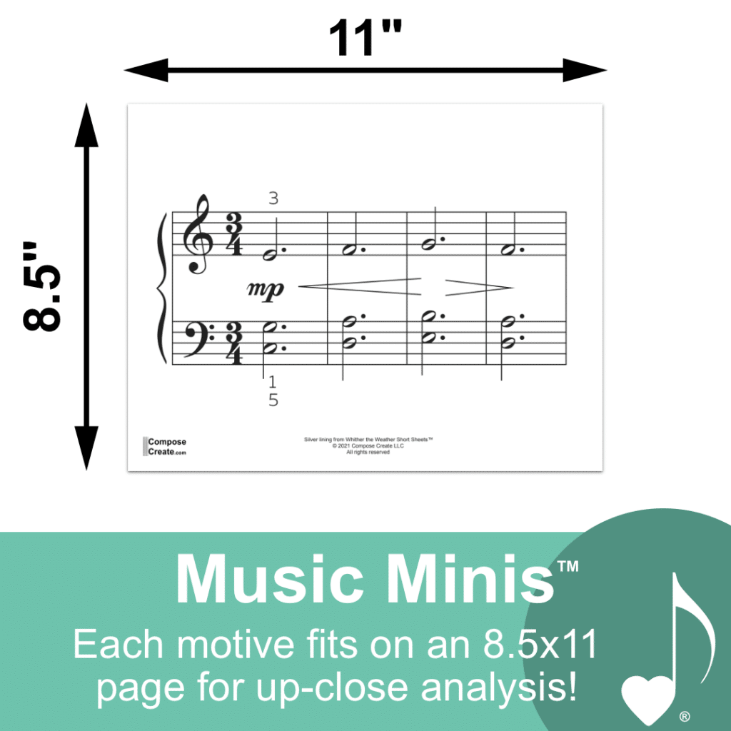 Each motive fits on an 8.5x11 piece of paper for up-close analysis! 
