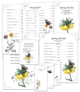 Flower Etching Programs