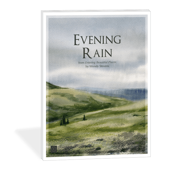 Evening Rain - easy, mature piano solo especially appealing to teens and adult piano students | ComposeCreate.com