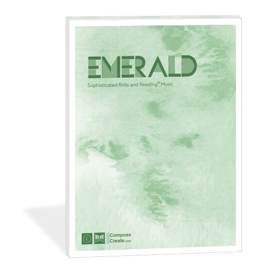 Emerald - beginner piano music for adults | ComposeCreate.com