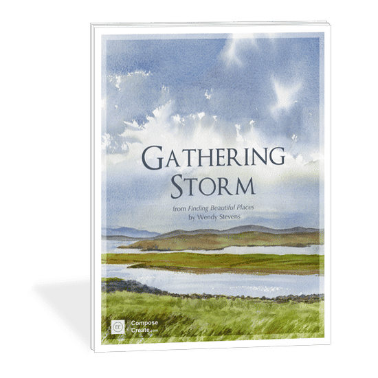 Gathering Storm - beginner piano music for adults | ComposeCreate.com