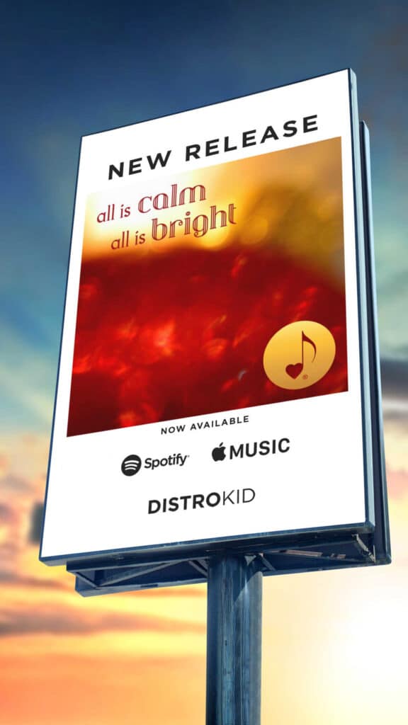 All is Calm All is Bright album now streaming! 
