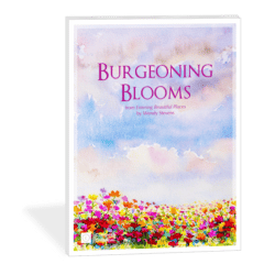 Burgeoning Blooms from Entering Beautiful Places 2 - Easy piano solo by Wendy Stevens with note names to help reading.