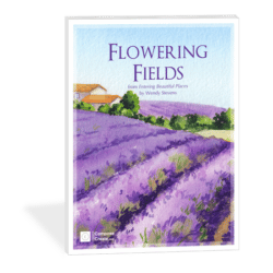 Flowering Fields from Entering Beautiful Places 2 - beginner piano music for adults | ComposeCreate.com