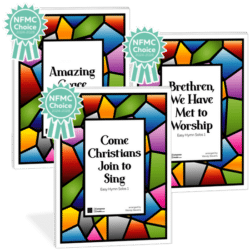 Amazing Grace, Brethren We Have Met to Worship, Come Christians Join to to Sing Easy Hymn Solos 1