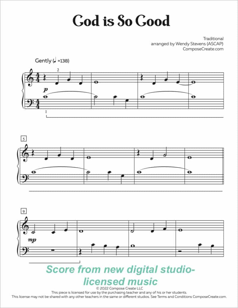 Easy Hymn Solos Now Available as Digital Studio License!