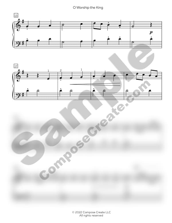 Savior Like a Shepherd Lead Us - Easy Hymn Solos 1 Bundle C arranged by Wendy Stevens