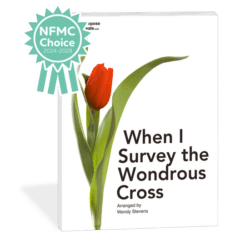 When I Survey the Wondrous Cross - Easy piano arrangement by Wendy Stevens