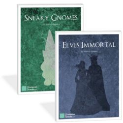 Mythical Creatures 3 Piano Solos collection includes Sneaky Gnomes and Elves Immortal | ComposeCreate.com