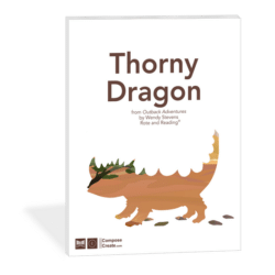 Thorny Dragon by Wendy Stevens - Piano Solo about a Thorny Dragon from Australia from the Outback Adventure Rote and Reading® bundle | ComposeCreate.com