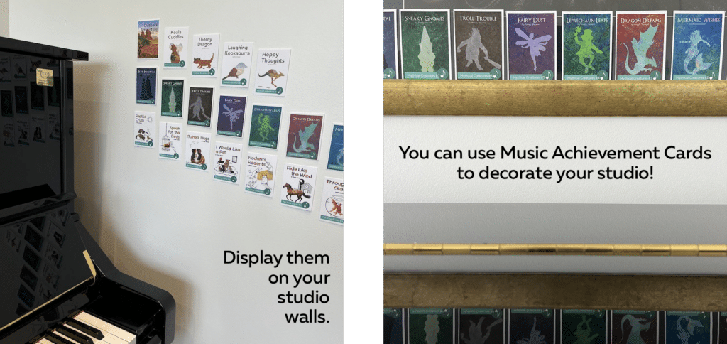 Music Achievement Cards from ComposeCreate.com