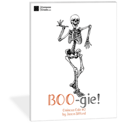 BOO-gie! from Ominous Odes by Jason Sifford - intermediate halloween piano solo for piano students. Digital sheet music available exclusively from ComposeCreate.com
