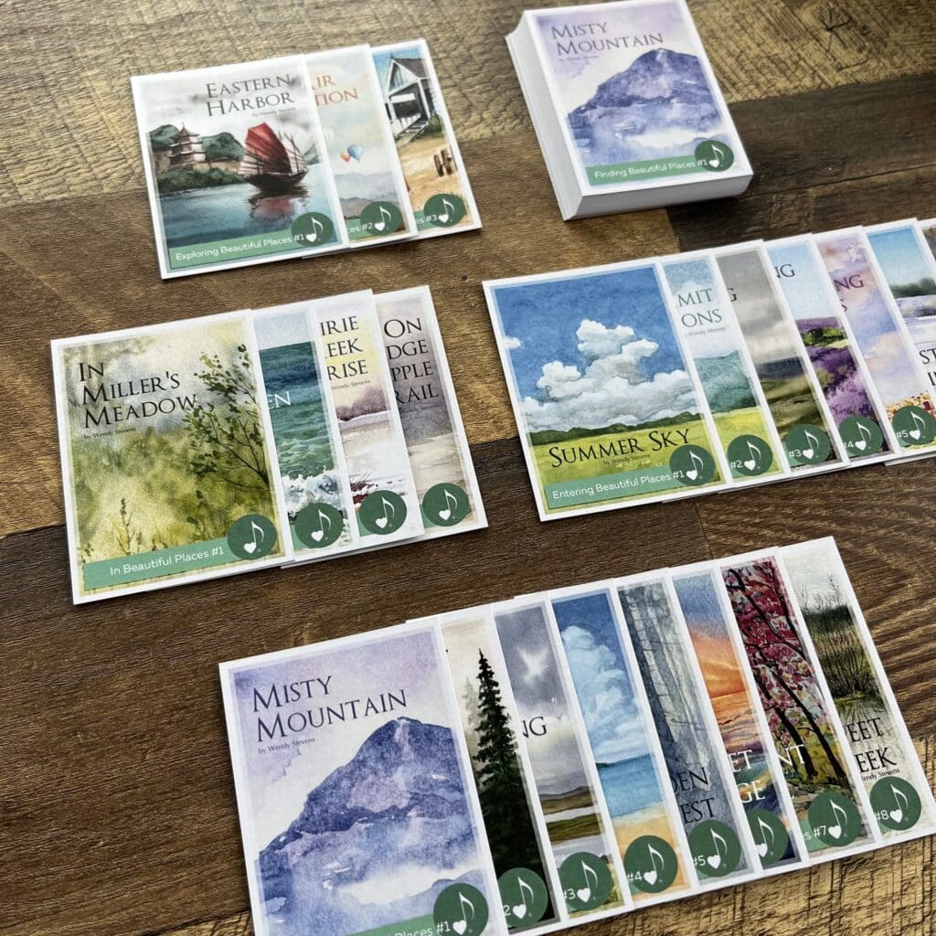 Printed Music Achievement Cards