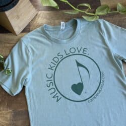 Music Kids Love Tshirt from Composecreate.com