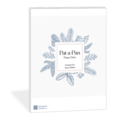 Pat-a-Pan Piano Duet arranged by Jason Sifford | Exclusively distributed by ComposeCreate.com