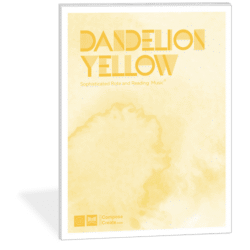 Dandelion Yellow Rote and Reading® piano solo from the Color Music Bundle 2 by Wendy Stevens | ComposeCreate.com