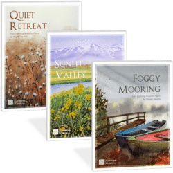 Quiet Retreat, Sunlit Valley, Foggy Mooring from the Exploring Beautiful Places 2 Piano solos series by Wendy Stevens | Late Elementary | ComposeCreate.com