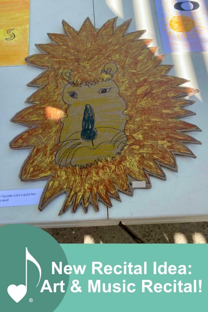 New Recital Idea - Art and Music Recital! | ComposeCreate.com