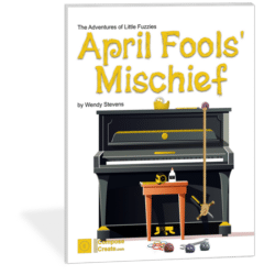 Adventures of Little Fuzzies April Fools' Mischief piano solo by Wendy Stevens | ComposeCreate.com