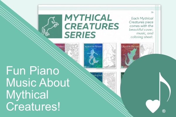 Fun Piano Music About Mythical Creatures | ComposeCreate.com