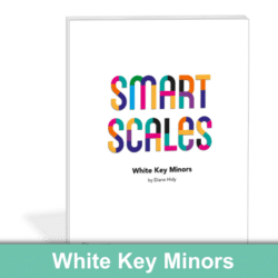 White key minor Smart Scales by Diane Hidy | ComposeCreate.com