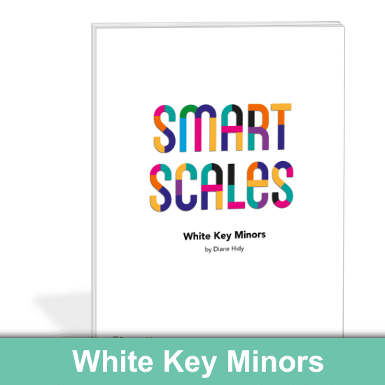 White key minor Smart Scales by Diane Hidy | ComposeCreate.com