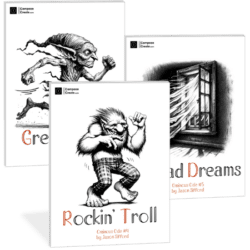 Ominous Odes 2 includes Rockin' Troll, Undead Dreams, and Gremlin Run by Jason Sifford | ComposeCreate.com