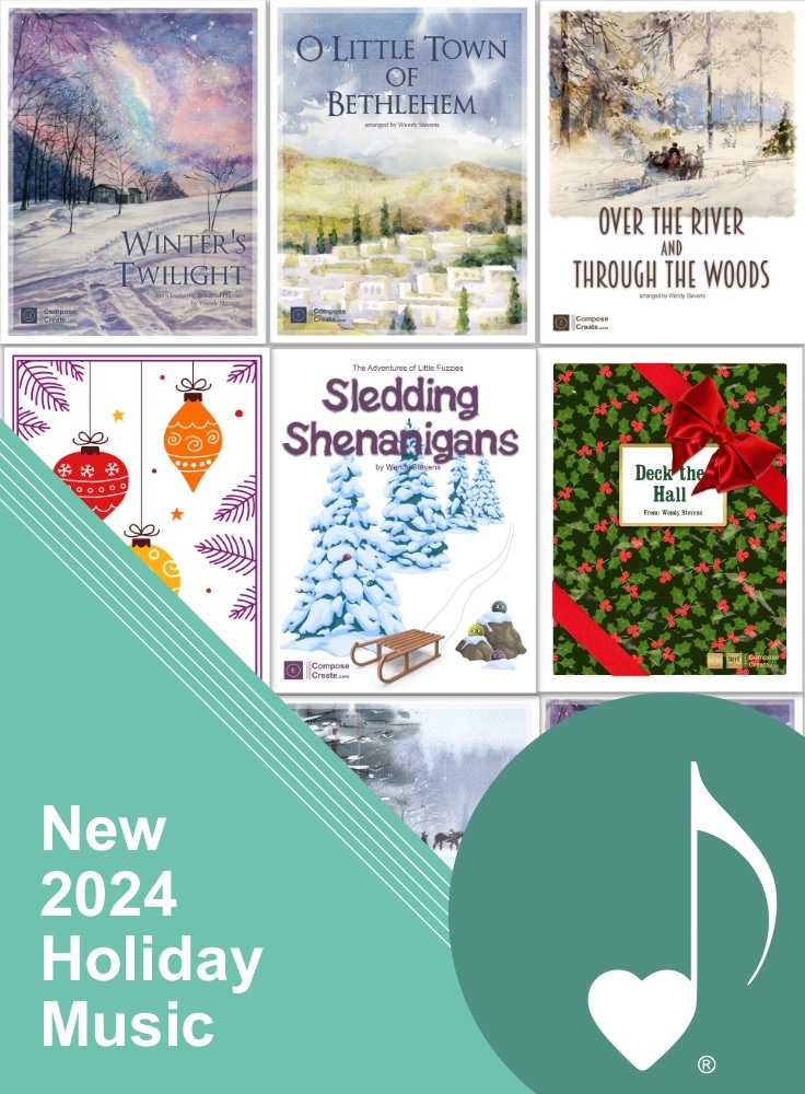 New 2024 Music Holiday Releases from ComposeCreate.com