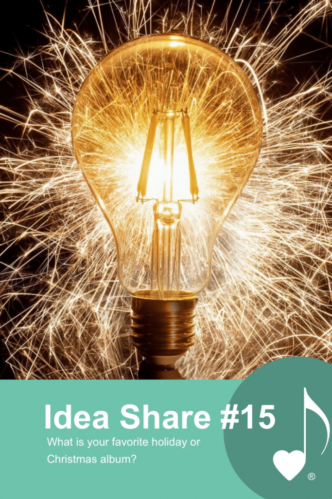 Idea Share 15: What is your favorite holiday or Christmas music album? | ComposeCreate.com