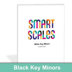 Smart Scales - Black Key Minors by Diane Hidy | Available exclusively from ComposeCreate.com