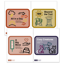 Tune Up Tunes Bundle 2 includes All in a Day, Beyond the Trail, A Big Move, and Cozy Creatures all for elementary to late elementary piano students | ComposeCreate.com