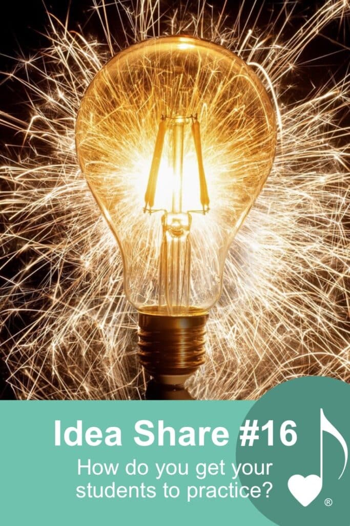 Idea Share 16 Blog Post & Downloadable PDF: How do you get your students to practice?