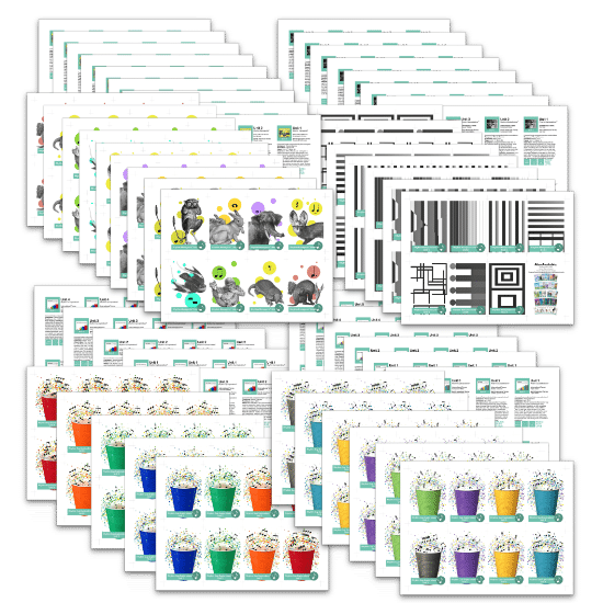 Rhythm Achievement Cards bundle