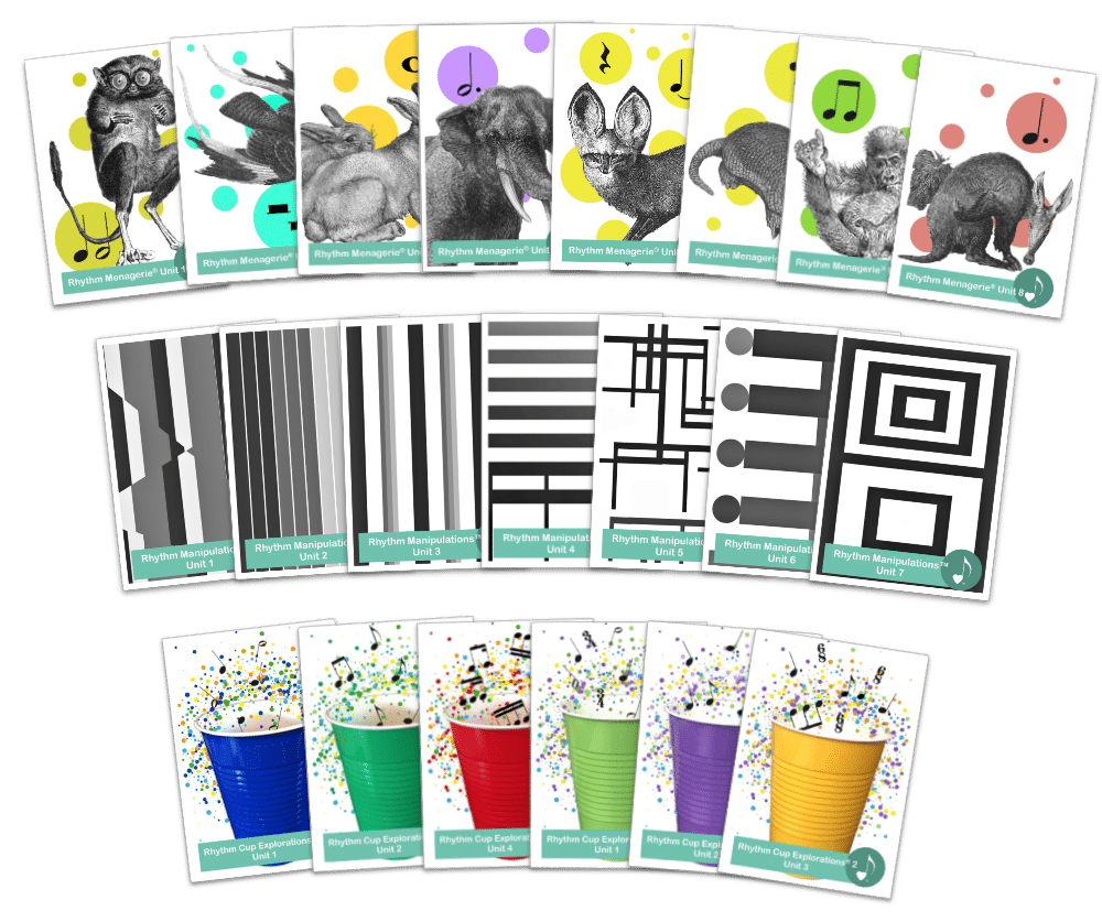New Rhythm Achievement Cards | ComposeCreate.com