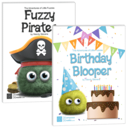 Little Fuzzy Birthday and Pirates Bundle by Wendy Stevens | ComposeCreate.com
