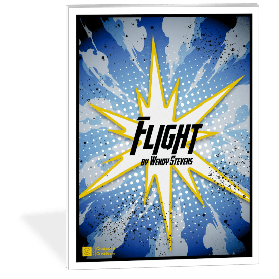 Flight is a late intermediate piano solo by Wendy Stevens | Part of the Superpower superhero series of piano music | ComposeCreate.com