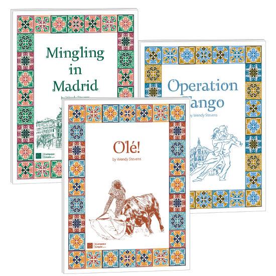 Around the World 1 - late elementary to early intermediate piano music from Spain and Argentina by Wendy Stevens | ComposeCreate.com