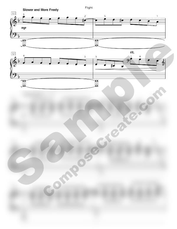 Flight Sample Page 2 | ComposeCreate.com