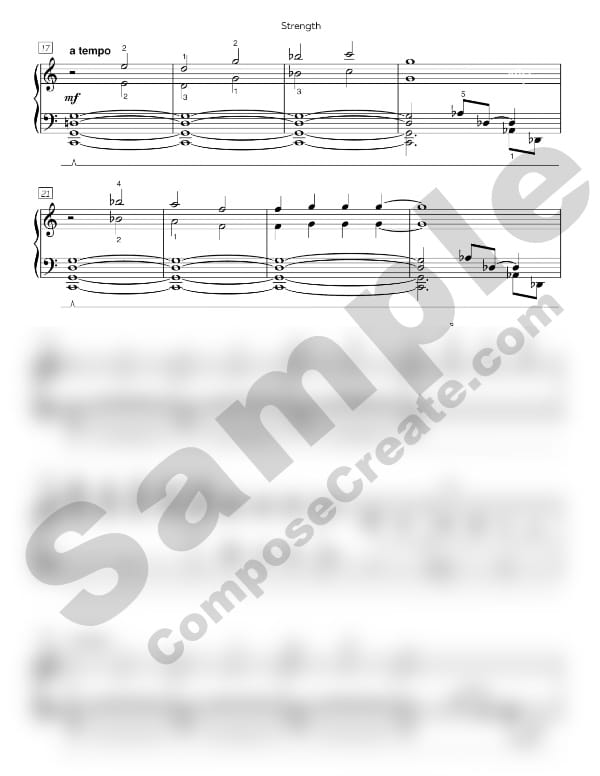 Strength Sample Page 2 | ComposeCreate.com