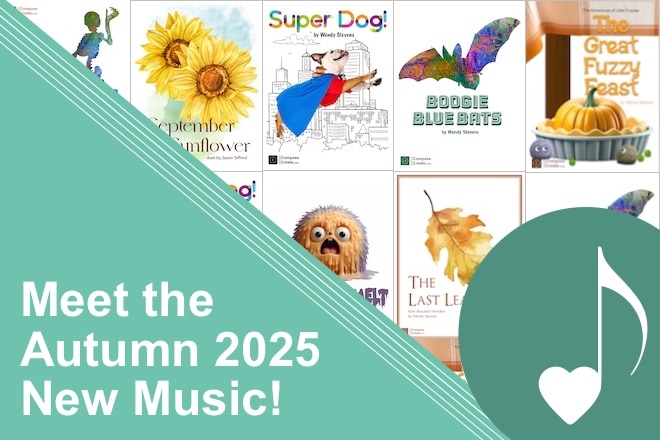 Seven new Halloween, cozy autumn, and Thanksgiving pieces were released | Available at ComposeCreate.com